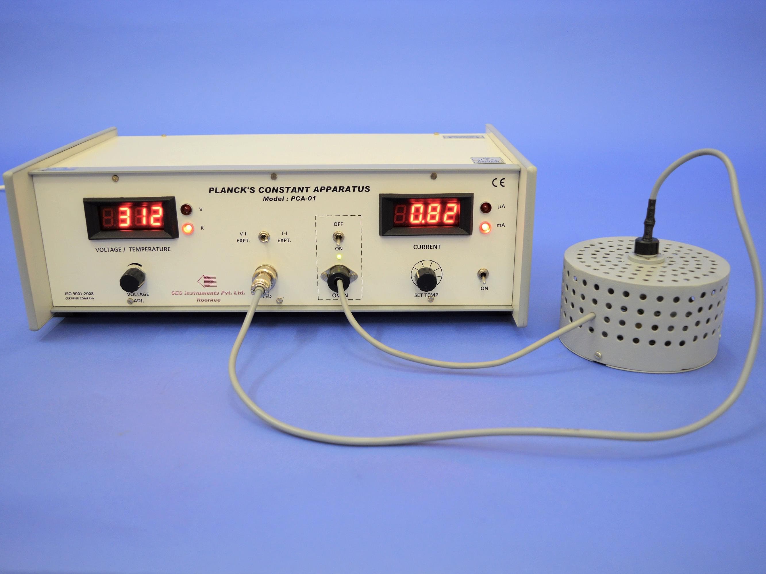 Planck’s Constant by LEDs (Model PCA-01)