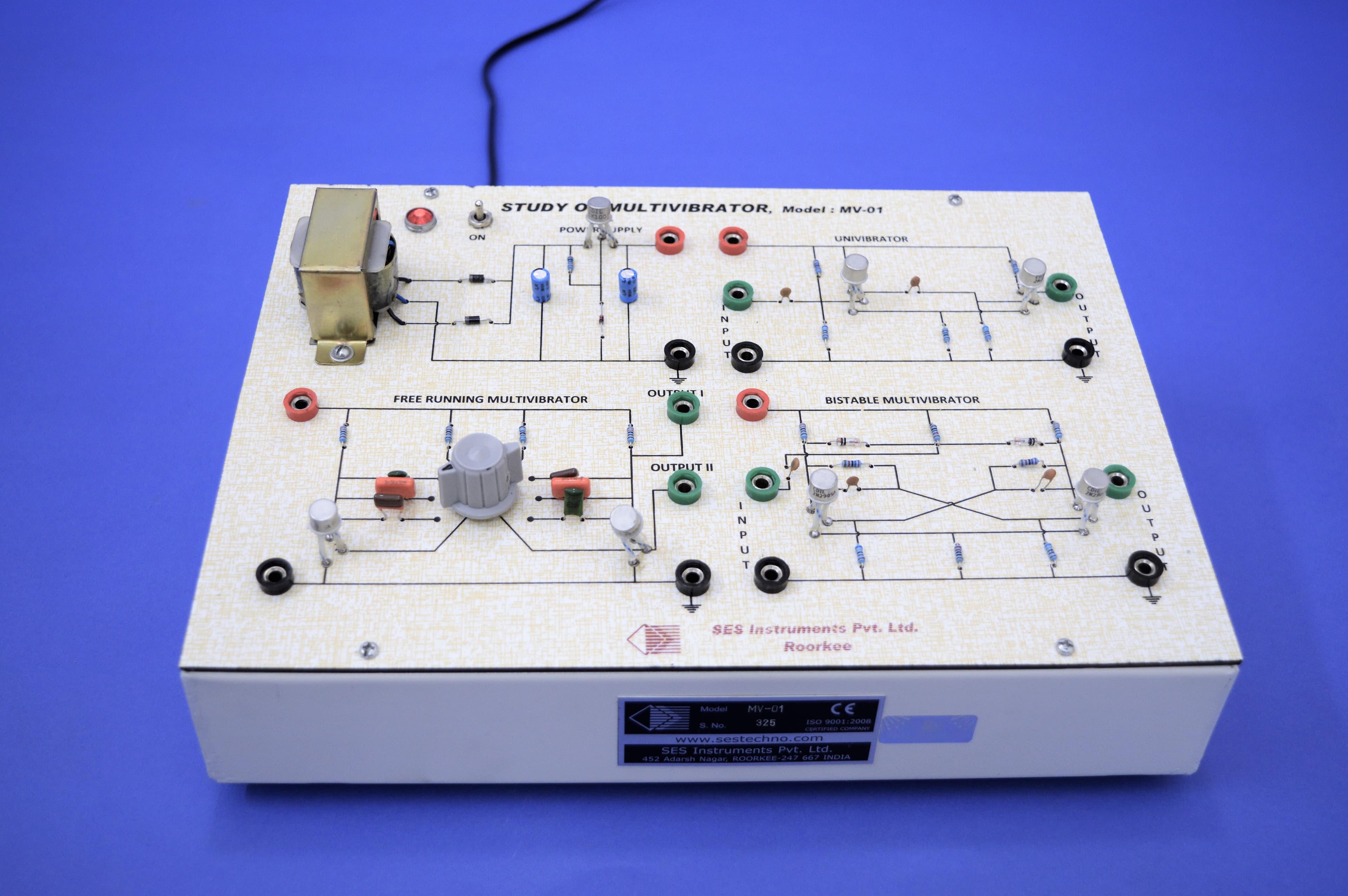 Study of Multivibrators (MV-01) (Model MV-01)
